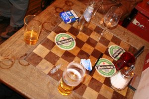 Heineken sur échiquier